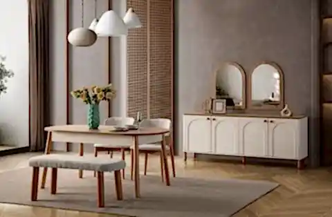 Zen Bohem Yemek Odası