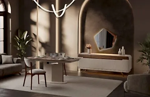 Moderno Yemek Odası Takımı