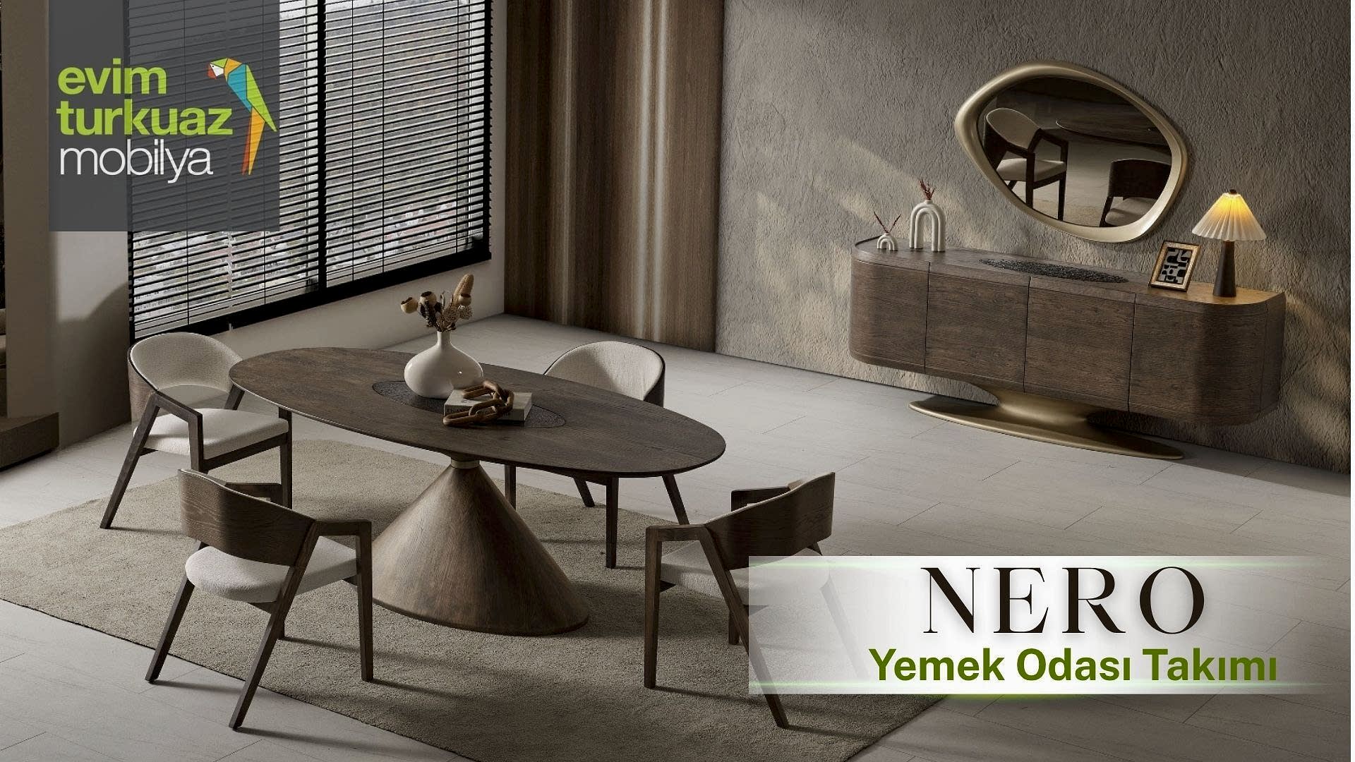 Nero Yemek Odası Takımı